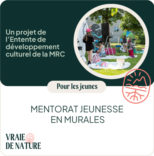 Mentorat jeunesse en murales